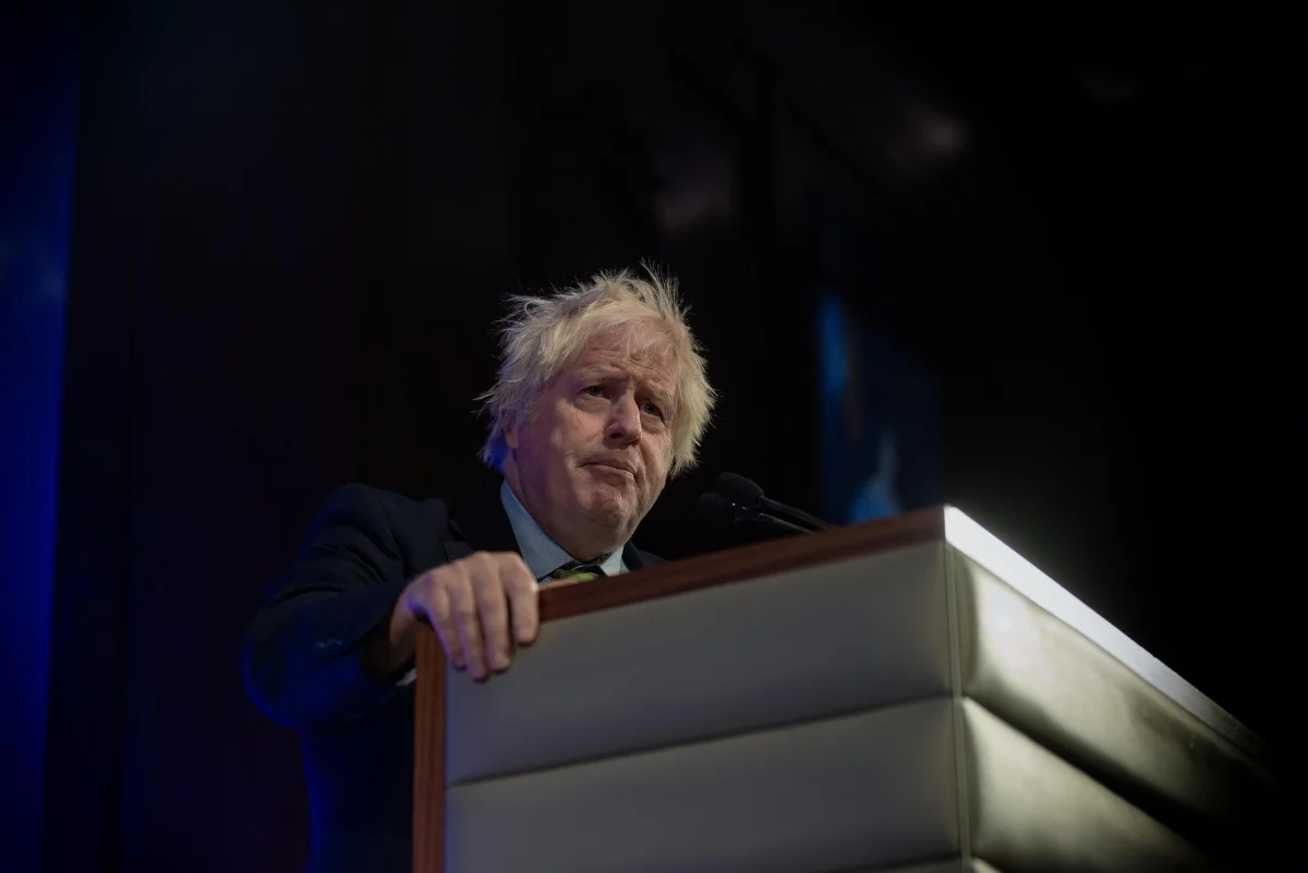 Boris Johnson at the Ukraine Freedom Summit